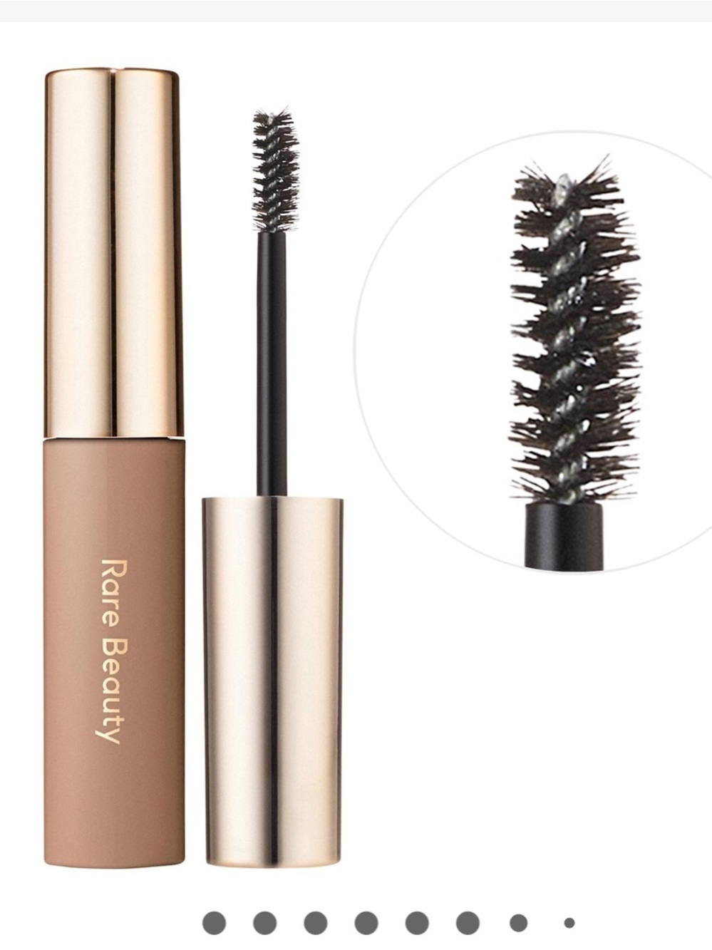 Rare Beauty Tinted eyebrow gel in soft blonde